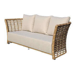 Лаунж-зона 4SIS Валенсия, цвет соломенный для дачи Лаунж-зона 4SIS Валенсия, цвет соломенный, садовая мебель