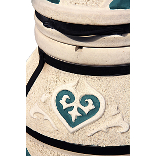 Тандыр Amfora Tandoors Дастархан с откидной крышкой для приготовления пищи Тандыр Amfora Tandoors Дастархан с откидной крышкой для сада