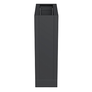 Тумба для приправ универсальная (бутылочница) 440 Черная для приготовления пищи Тумба для приправ универсальная (бутылочница) 440 Черная для сада