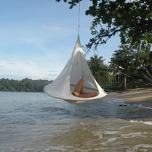 Гамак кокон Lite 001 для отдыха за городом Гамак кокон Lite 001 для хобби и пикника