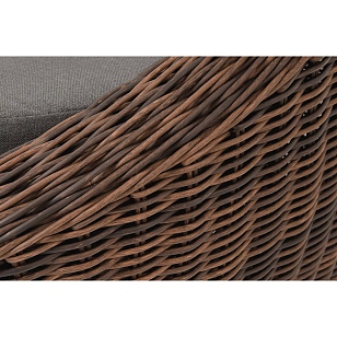 Диван трехместный 4SIS Барселона Цвет: коричневый для дачи Диван трехместный 4SIS Барселона Цвет: коричневый, садовая мебель