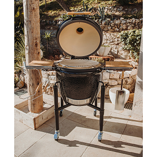 керамический гриль monolith classic one.66, черный для приготовления пищи Керамический гриль Monolith Classic ONE.66, черный