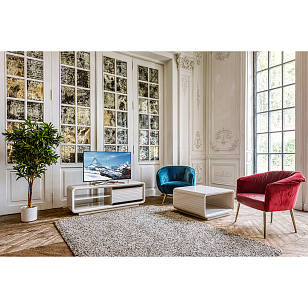 Столик журнальный Paoli Velvet Quadro Цвет: серый беж для дачи Столик журнальный Paoli Velvet Quadro Цвет: серый беж, товары для загородного дома