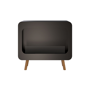 Стол-камин Kaminex Асама Черный для сада и загородного дома Стол-камин Kaminex Асама Черный, уличное оборудование