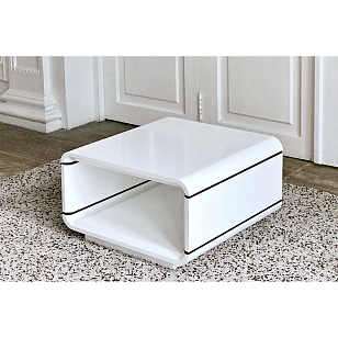 Столик журнальный Paoli Opus Quadro Цвет: белый для дачи Столик журнальный Paoli Opus Quadro Цвет: белый, товары для загородного дома