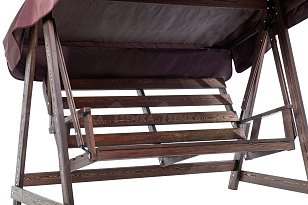 Качели Semka Floresta wenge лиственница для дачи Качели Semka Floresta wenge лиственница, садовая мебель