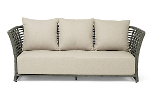 Диван 4SIS Валенсия 3-местный Цвет: серый для дачи Диван 4SIS Валенсия 3-местный Цвет: серый, садовая мебель