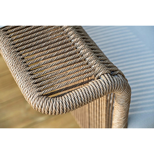 Лаунж-зона 4SIS Мальдивы, цвет соломенный для дачи Лаунж-зона 4SIS Мальдивы, цвет соломенный, садовая мебель