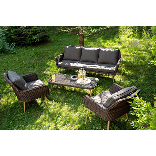 Лаунж-зона 4SIS Прованс, цвет коричневый