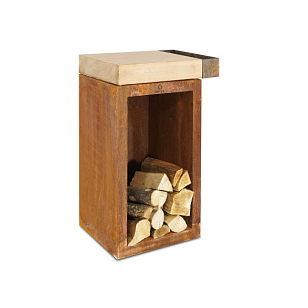 Разделочный столик с поленницей OFYR 45 для приготовления пищи Разделочный столик с поленницей OFYR 45 для сада