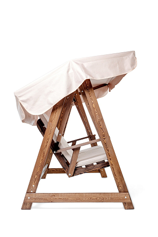 Качели Semka Floresta cappuccino лиственница для дачи Качели Semka Floresta cappuccino лиственница, садовая мебель