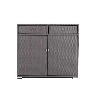 Плетёная тумба 4SIS Мальта Цвет: графит для дачи Плетёная тумба 4SIS Мальта Цвет: графит, садовая мебель