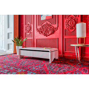 Столик-тумба журнальный Paoli 3D-Modo Цвет: белый для дачи Столик-тумба журнальный Paoli 3D-Modo Цвет: белый, товары для загородного дома