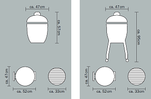 керамический гриль monolith junior red 2.0 на ножках для приготовления пищи Керамический гриль Monolith Junior Red 2.0 на ножках