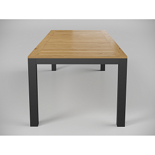 Обеденная зона Gardenini Premium Bella 280 Карбон / Темно-серый со стульями Premium Calma S для дачи Обеденная зона Gardenini Premium Bella 280 Карбон / Темно-серый со стульями Premium Calma S, садовая мебель