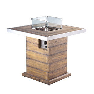 Уличный газовый стол камин Clifton Lounge Table Lime (без столешницы) для сада и загородного дома Уличный газовый стол камин Clifton Lounge Table Lime (без столешницы), уличное оборудование