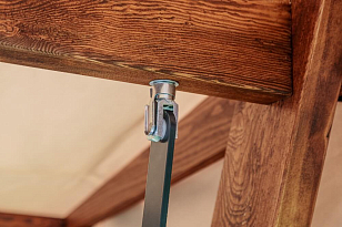 Качели трёхместные Lite Lyon с песочными подушками для дачи Качели трёхместные Lite Lyon с песочными подушками, садовая мебель