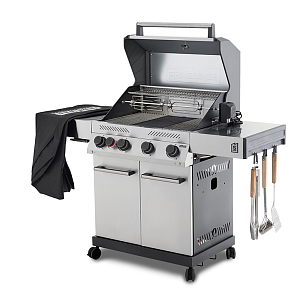 Газовый гриль Primeliner S class 4B Deluxe стальной