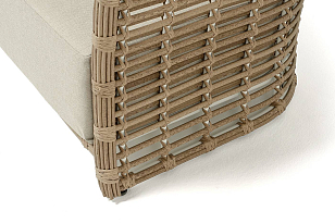 Диван 4SIS Валенсия 3-местный Цвет: соломенный для дачи Диван 4SIS Валенсия 3-местный Цвет: соломенный, садовая мебель