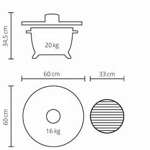 керамический гриль monolith icon black для приготовления пищи Керамический гриль Monolith ICON Black