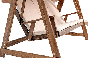 Качели Semka Floresta cappuccino лиственница для дачи Качели Semka Floresta cappuccino лиственница, садовая мебель