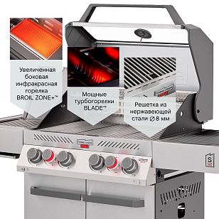 Газовый гриль Primeliner S class PRO для приготовления пищи газовый гриль primeliner s class pro