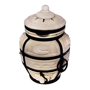 Тандыр Amfora Tandoors Охотник с откидной крышкой для приготовления пищи Тандыр Amfora Tandoors Охотник с откидной крышкой для сада