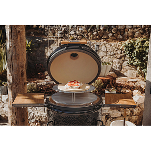 керамический гриль monolith classic one.66, черный для приготовления пищи Керамический гриль Monolith Classic ONE.66, черный