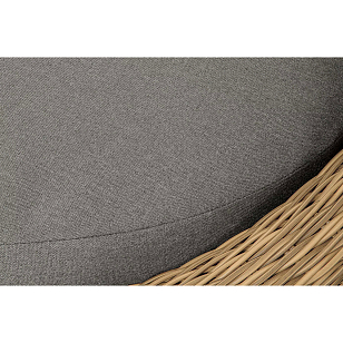 Диван трехместный 4SIS Барселона Цвет: соломенный для дачи Диван трехместный 4SIS Барселона Цвет: соломенный, садовая мебель