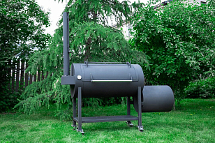 Смокер офсетный Asteroid smokers A340 для приготовления пищи Смокер офсетный Asteroid smokers A340 для сада