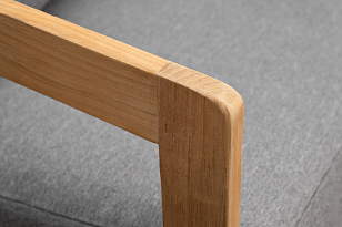 Диван из тика 2-х местный Joygarden Vento для дачи Диван из тика 2-х местный Joygarden Vento, садовая мебель