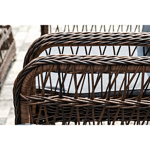 Обеденная группа 4SIS Цесена Цвет: коричневый для дачи Обеденная группа 4SIS Цесена Цвет: коричневый, садовая мебель