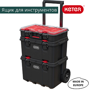 Ящик для инструментов Keter System Tool Box для дачи Ящик для инструментов Keter System Tool Box, садовая мебель