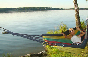 Гамак одноместный Lite Reggae для отдыха за городом Гамак одноместный Lite Reggae для хобби и пикника