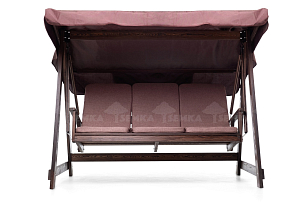 Качели Semka Floresta wenge лиственница для дачи Качели Semka Floresta wenge лиственница, садовая мебель