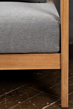 Диван из тика 2-х местный Joygarden Vento для дачи Диван из тика 2-х местный Joygarden Vento, садовая мебель