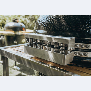 керамический гриль monolith le chef pro black для приготовления пищи Керамический гриль Monolith Le Chef PRO Black