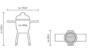 керамический гриль monolith basic black для приготовления пищи Керамический гриль Monolith Basic Black