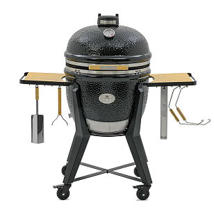 керамический гриль monolith lechef two.66 set, черный для приготовления пищи Керамический гриль Monolith LeChef TWO.66 Set, черный