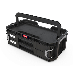 Ящик для инструментов Keter Stack n Roll 2 Drawers для дачи Ящик для инструментов Keter Stack n Roll 2 Drawers, садовая мебель