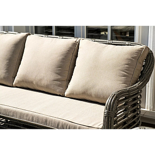 Лаунж-зона 4SIS Ницца, цвет серый для дачи Лаунж-зона 4SIS Ницца, цвет серый, садовая мебель