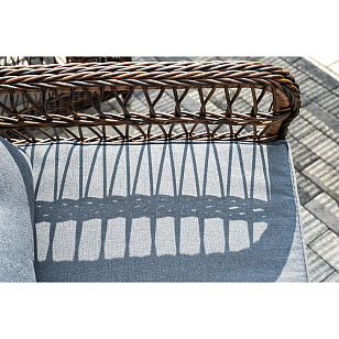 Обеденная группа 4SIS Цесена Цвет: коричневый для дачи Обеденная группа 4SIS Цесена Цвет: коричневый, садовая мебель