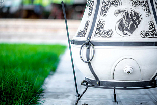 Тандыр ТехноКерамика Степной для приготовления пищи Тандыр ТехноКерамика Степной для сада