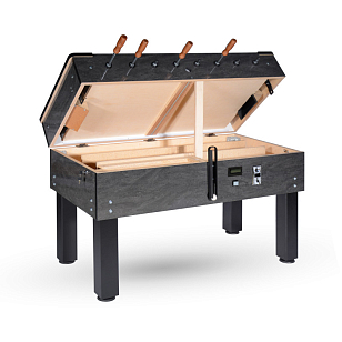 Настольный футбол Desperado Bar De Luxe Classic с монетоприемником для отдыха за городом Настольный футбол Desperado Bar De Luxe Classic с монетоприемником для хобби и пикника
