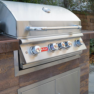 Гриль газовый Bull встраиваемый Angus для приготовления пищи Гриль газовый Bull встраиваемый Angus для сада