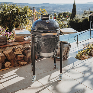 керамический гриль monolith classic one.55, черный для приготовления пищи Керамический гриль Monolith Classic ONE.55, черный