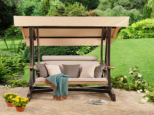 Качели садовые Валенсия II Премиум для дачи Качели садовые Валенсия II Премиум, садовая мебель