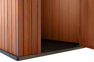 Пластиковый сарай Keter Darwin 6х4 коричневый для сада и загородного дома Пластиковый сарай Keter Darwin 6х4 коричневый, уличное оборудование