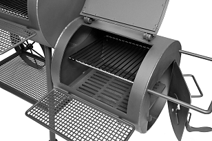 Дровяной гриль-коптильня Hunter Smoker, Pro для приготовления пищи Дровяной гриль-коптильня Hunter Smoker, Pro для сада