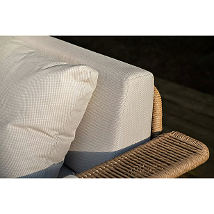 Лаунж-зона 4SIS Мальдивы, цвет соломенный для дачи Лаунж-зона 4SIS Мальдивы, цвет соломенный, садовая мебель